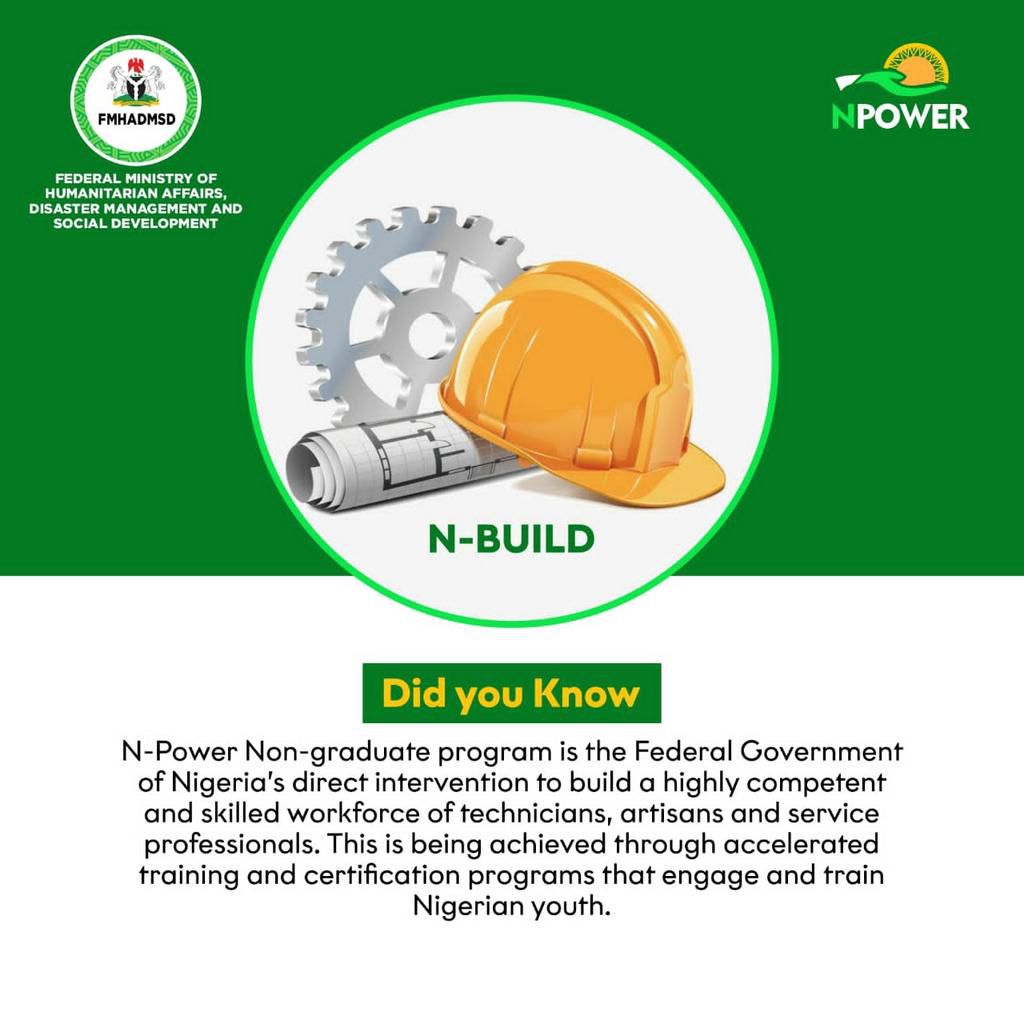 11 Facts you didn't know about FG's Npower Nbuild (Infographics)