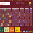 2021 AFCON Match Schedule