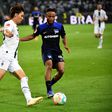 Ejuke was in action for Hertha Berlin in their Bundesliga encounter against Borussia Monchengladbach