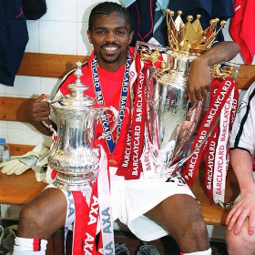 Nwankwo Kanu with Arsenal
