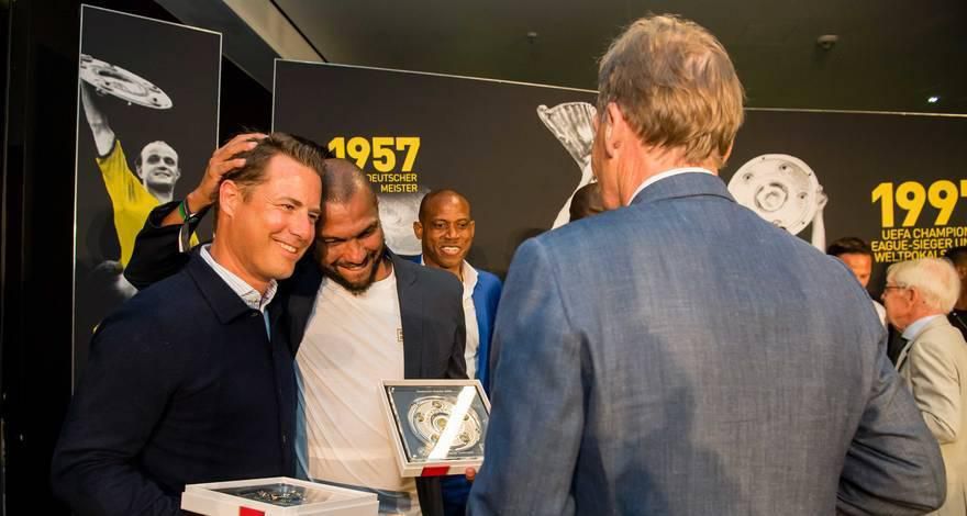 Former Super Eagles captain Sunday Oliseh returns to Borussia Dortmund [Photos]