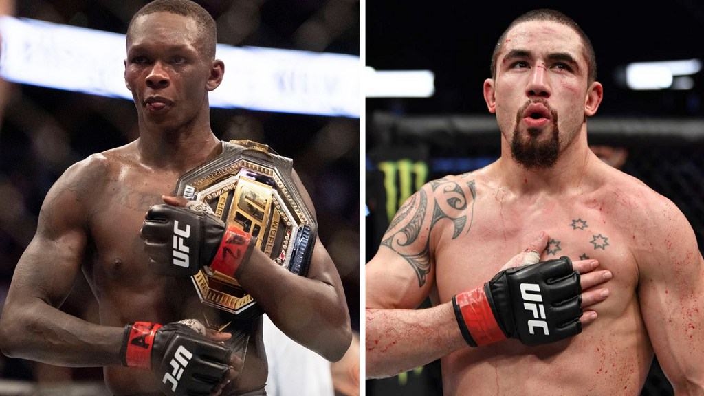 UFC 271: Israel Adesanya (Left) vs Robert Whittaker