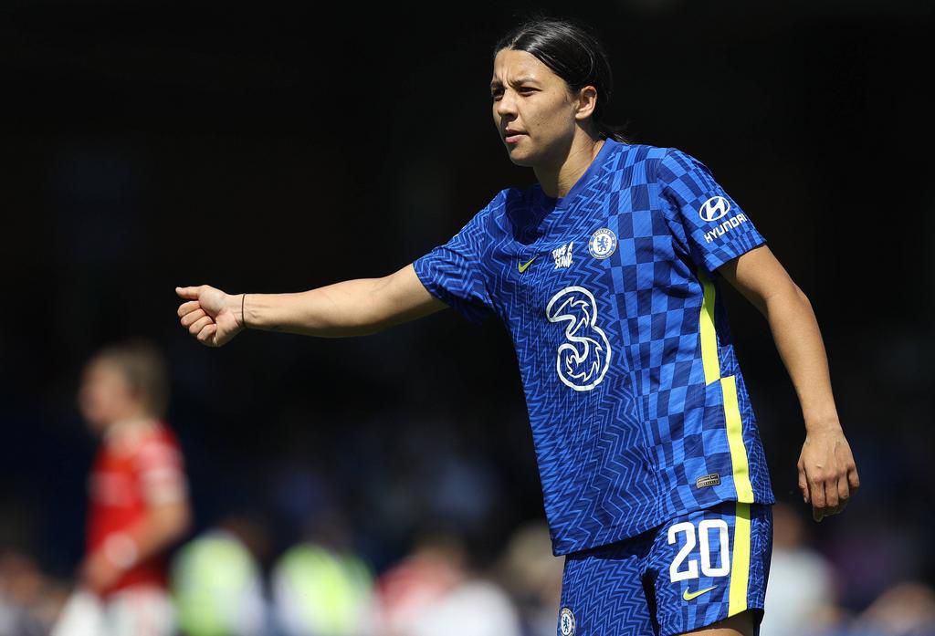 Sam Kerr was immense for Chelsea as they defeated Manchester United to seal a consecutive WSL title over the weekend