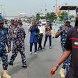 Police disperse protesters in Ojota, Lagos (Pulse)