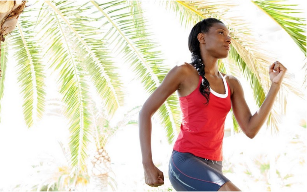 Jogging femme (Ebony Magazine)