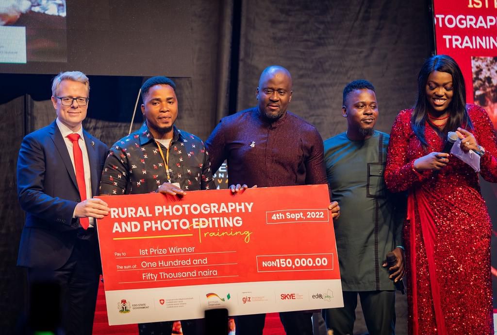 Winner of ‘The Rural Photography Training’ by GIZ EdoJobs at #ESIFF2022