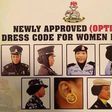 New Police Optional Dress Code For Women