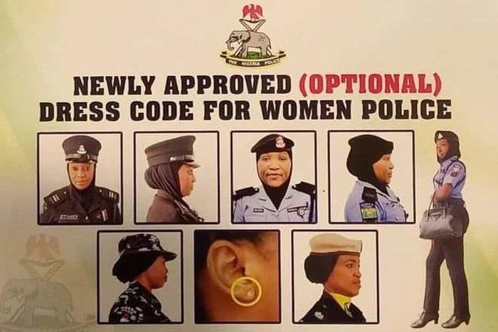 New Police Optional Dress Code For Women