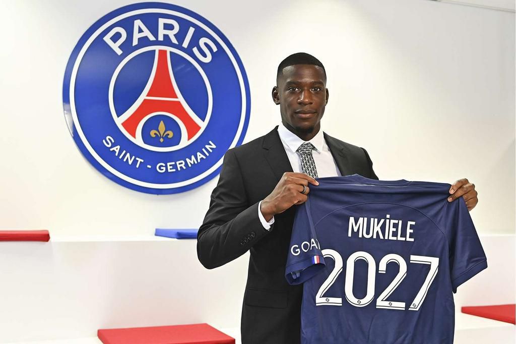 Nordi Mukiele signs as a new Paris Saint-Germain player