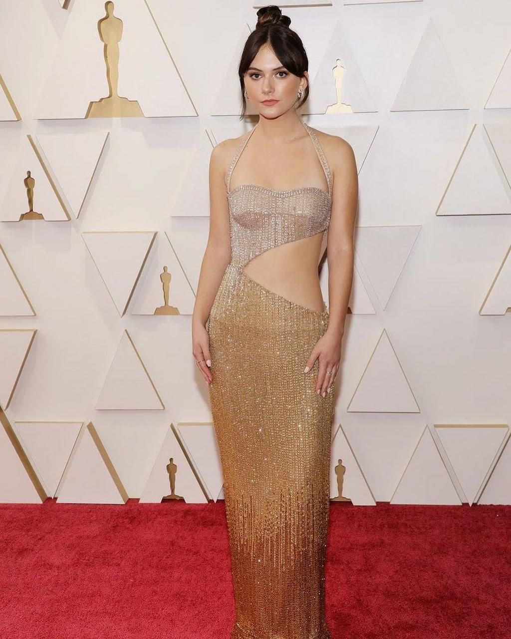 Emilia in Dolce Gabbana [Getty]