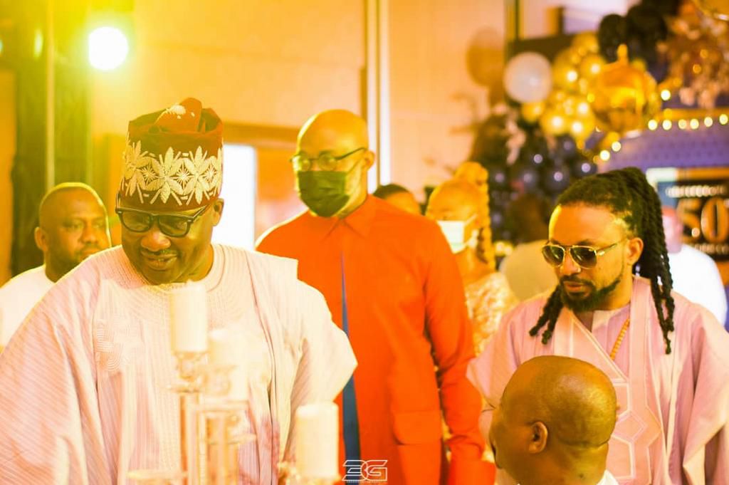 Richard Mofe Damijo and some of the guest