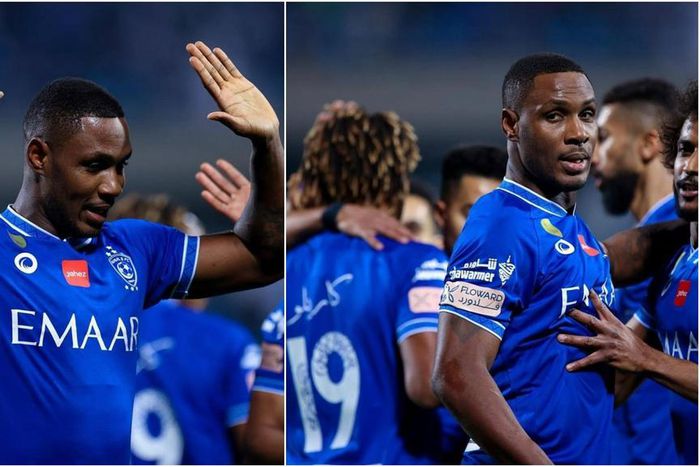 Odion Ighalo scored twice against Al-Hilal