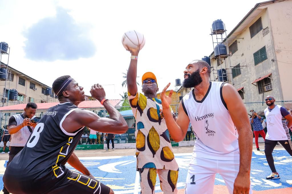 Hennessy revitalises Festac Park 23 Basketball Court with “In The Paint” initiative
