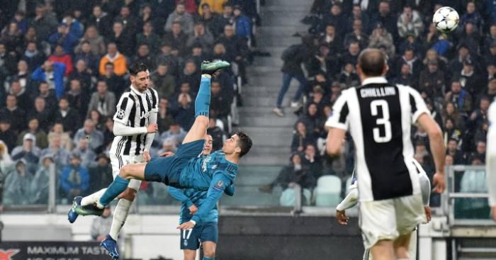 Cristiano Ronaldo's bicycle kick against Juventus