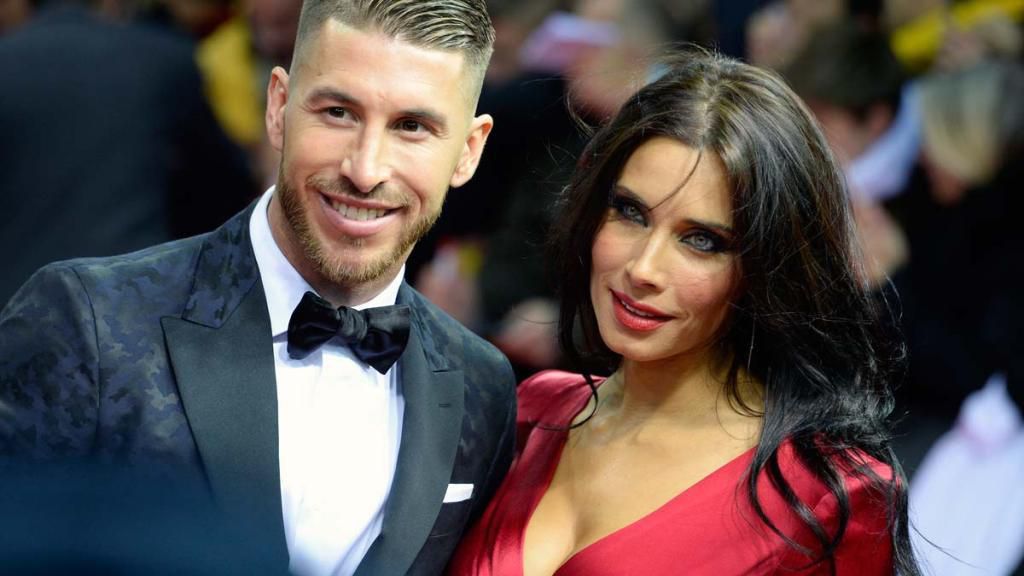 Sergio Ramos and Pilar Rubio