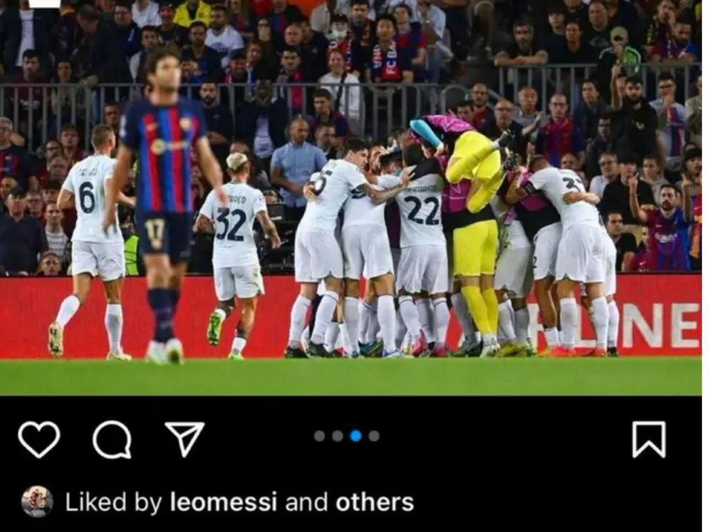 Barcelona fans blast Lionel Messi after loss to Inter Milan