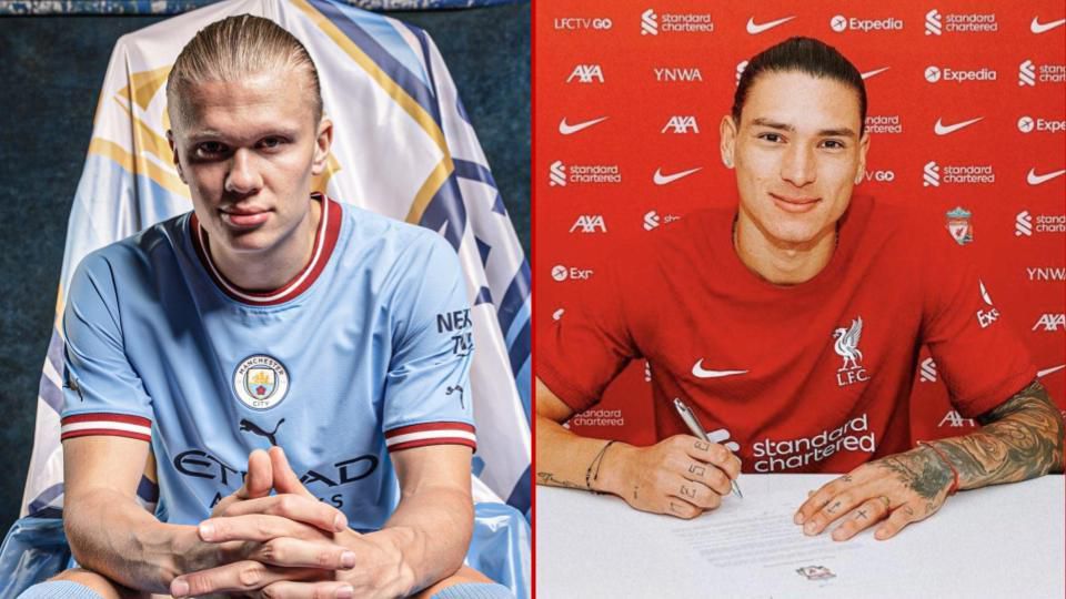 Erling Haaland and Darwin Nunez have recently completed big moves to the Premier League