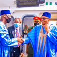 Buhari inaugurates cargo airport in Lafia. [Twitter: Presidency]