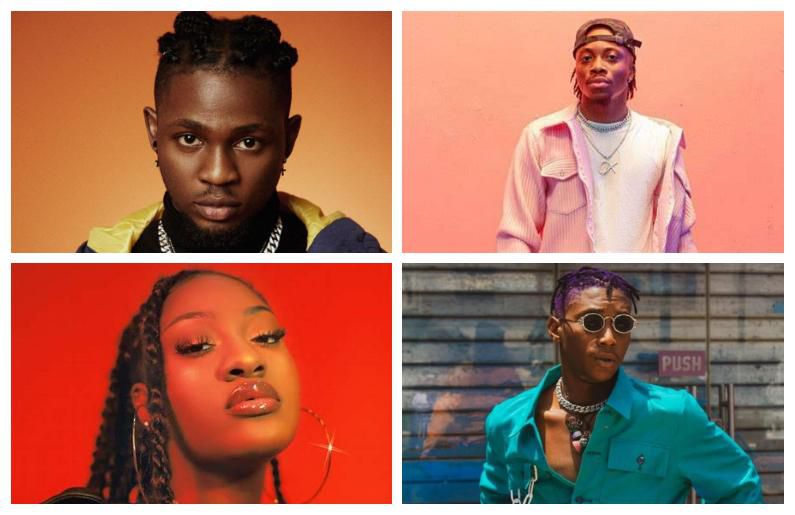 Omah Lay, Oxlade, Tems, Bella Shmurda