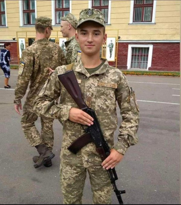 21-year-old Vitalii Sapylo reportedly lost his life while engaged in combat with Russian forced