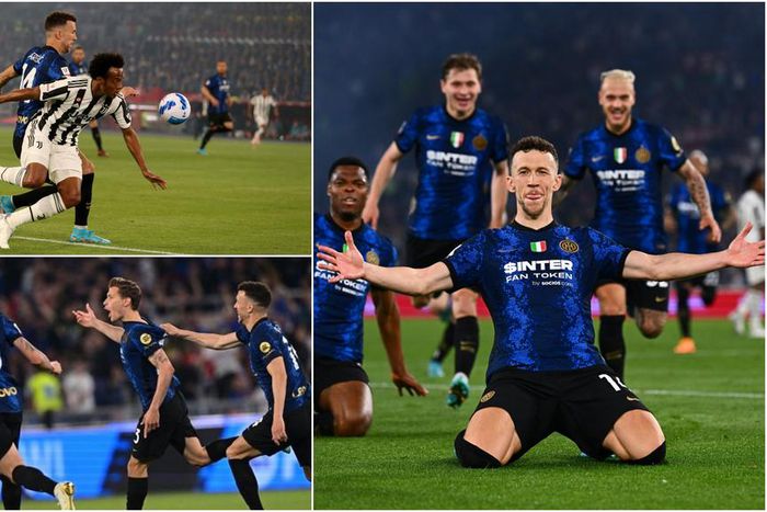 Inter Milan beat Juventus 4-2 to win Coppa Italia title
