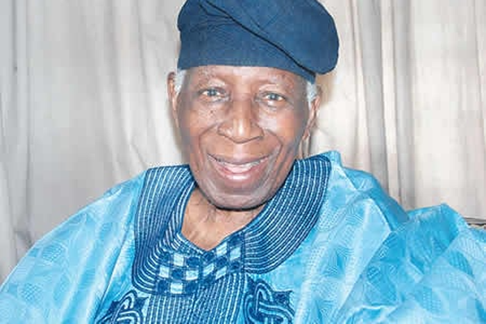 Former Governor of Oyo State, Omololu Olunloyo.