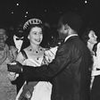 Queen Elizabeth dancing with Kwame Nkrumah in Ghana 1961