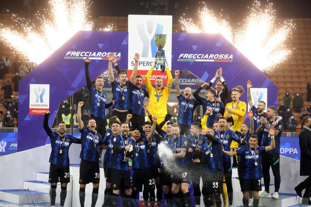 Inter Milan lift the Supercoppa Italiana back in January