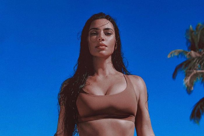 Celebrities paint an unrealistic image of beauty [Instagram/Kim Kardashian]