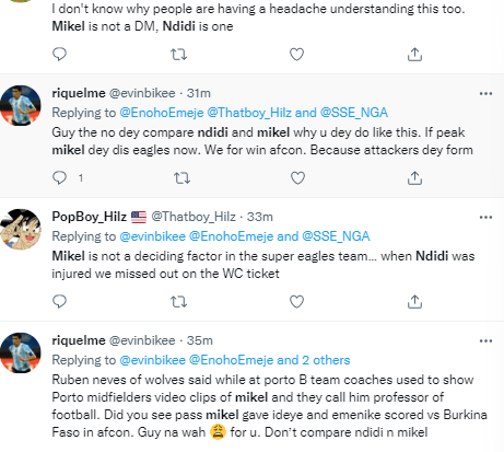 Reactions as Oliseh blasts Mikel, uplifts Ndidi