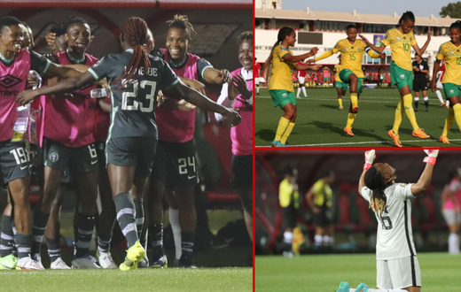 WAFCON 2022 Roundup: Heavyweights South Africa seal passage, Nigeria soars
