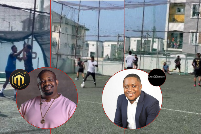 Mavin Records won Choc City music group in a friendly fixture