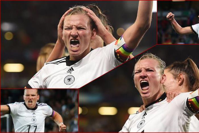 Alexandra Popp stole the show at Milton Keynes.