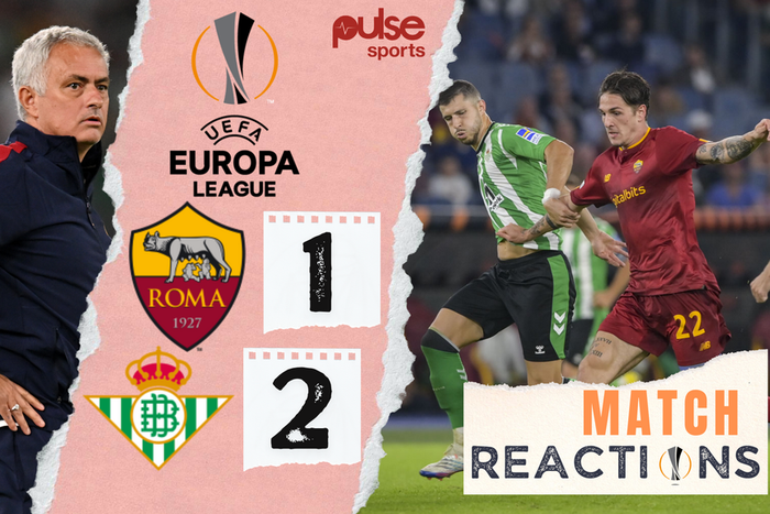 Jose Mourinho's Roma conceded a late winner against Real Betis