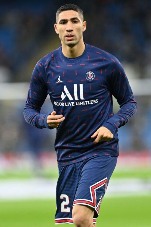 Morocco's Achraf Hakimi joined PSG last July
