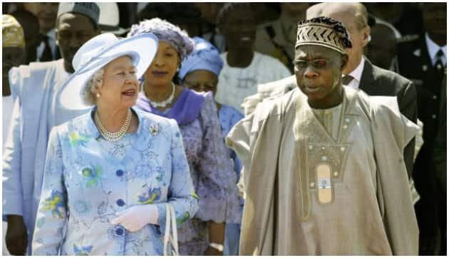 Queen Elizabeth and Olusegun Obasanjo [Legit]