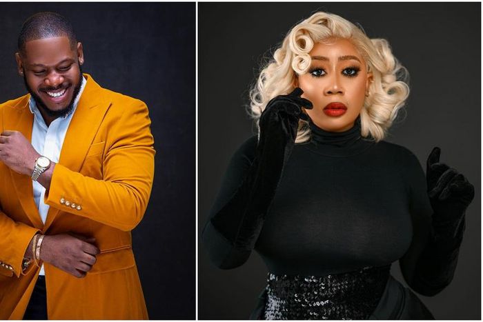 Reality TV star, Frodd and Nollywood actress Moyo Lawal [Instagram/CallMeFrodd] [Instagram/MoyoLawal]