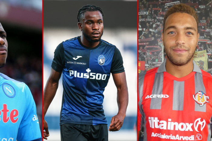 Victor Osimhen Ademola Lookman Cyriel dessers