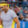 Rafael Nadal suffered defeat in his first match at the Cincinnati Open