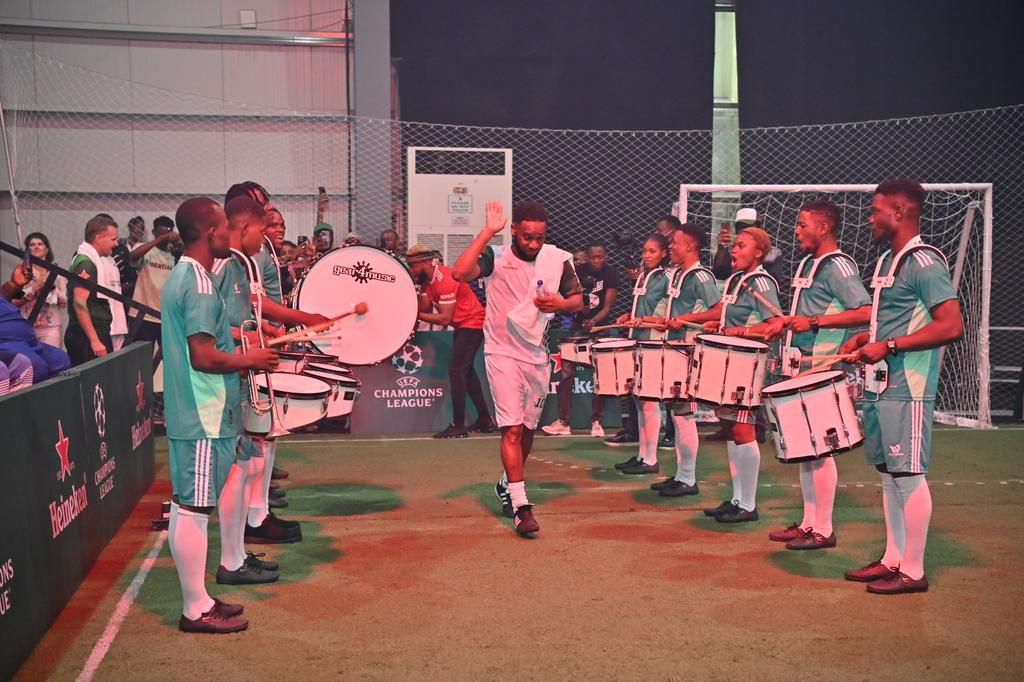 Seedorf, Okocha and Davido feature in the Heineken Novelty Face-Off