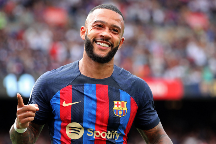 Barcelona forward Memphis Depay