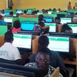 JAMB Candidiates in a CBT Centre during registration