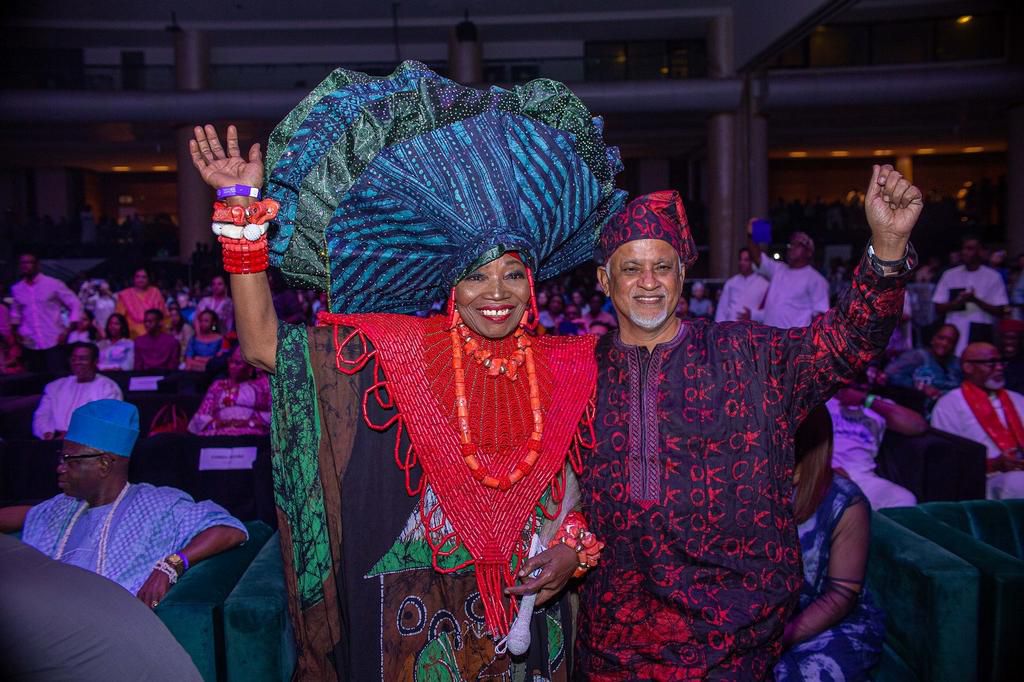 Mama Nike and Dev Varyani at the Culture Festival 2022