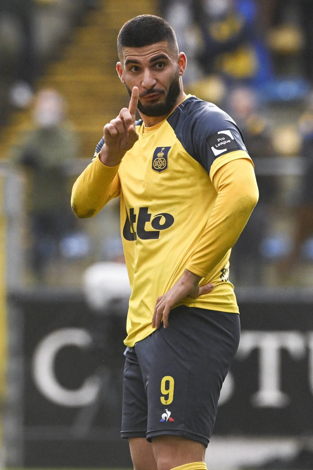 Deniz Undav in action for Royale Union Saint-Gilloise