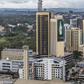 An aerial view of Nairobi City