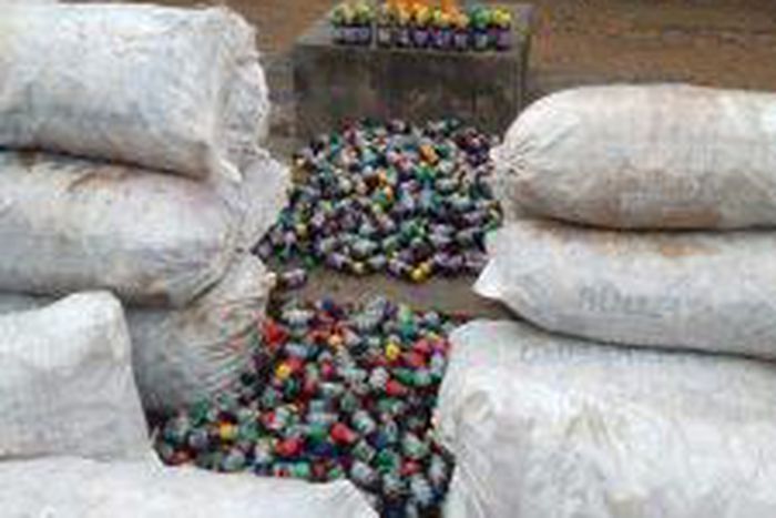 Drugs seized by the Operatives of the National Drug Law Enforcement Agency (NDLEA)