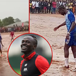 Sadio Mane made a return to “where it all began,” his hometown of Bambali, Senegal, to take part in a community football match alongside El Hadji Diouf.
