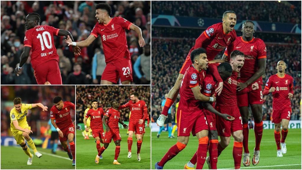 Liverpool fans ready for Paris after 2-0 win against Villarreal [Twitter/Champions League]