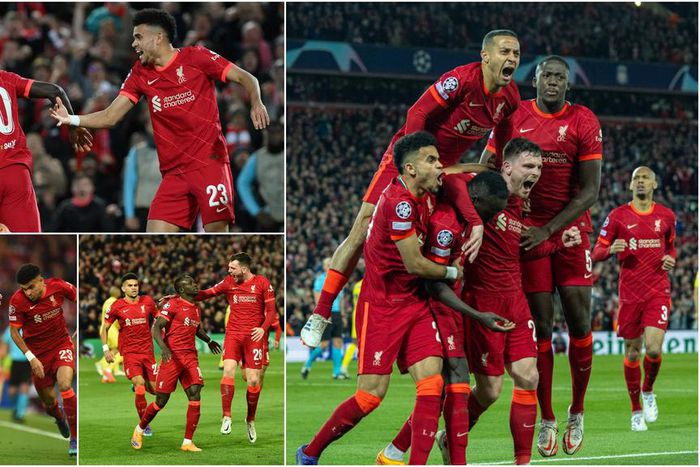 Liverpool fans ready for Paris after 2-0 win against Villarreal [Twitter/Champions League]