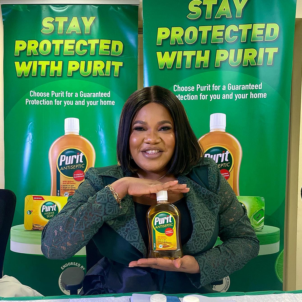 Purit unveils Toyin Abraham as brand ambassador for 30 years anniversary